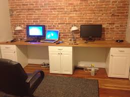 Artwork Of 2 Person Desk Ikea Good Idea Of Sharing Desk Office Home Office Layouts Desk For Two Home Office Design