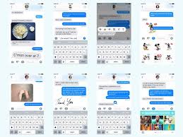 Ios 10 Imessage Kit Sketch Freebie Free Design Resources Ios 10 Free Design