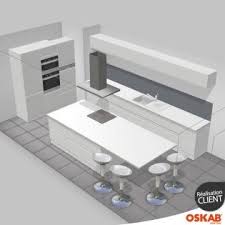 Cuisine Tendance Et Sophistiquee Blanche Et Sans Poignee Oskab Decoration Interieure Cuisine Cuisine Tendance Cuisine Design Moderne