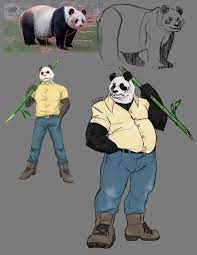 Comms OPEN — Learning how to draw pandas just for Gohin.
