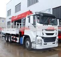 ISUZU FVZ 6×4 Truck with 8 Ton Telescopic Crane - ISUZU Vehicles
