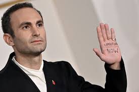 The Crown's Khalid Abdalla sends defiant ceasefire message at Netflix event 