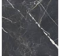 Splendor 48 x 48 charcoal black porcelain large format sqaure veining wall and floor tile