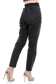 ECK MODA Kadın Beli Lastikli Mom Jean Pantolon Fiyatı, Yorumları - Trendyol