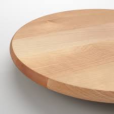 When i was opening the plastic covering on the back knickers it with a fingernail and a small piece curled off.1. Snudda Lazy Susan Solid Wood 39 Cm Ikea