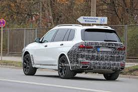 It's immediately apparent that bmw is only changing the styling on the. 2022 Bmw X7 Facelift Prototype Shows Hints Of Brand S New Controversial Facial Design Direction Carscoops