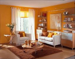 Decoracion De Casas Sencillas Y Economicas Para Usar Como Referencia 3 Beautiful Living Rooms Decor Living Room Orange Orange Living Room Walls
