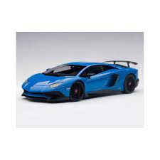 Lamborghini Aventador Lp750 4 Sv Blue Le Mans Blue 1 18 Model Car By Autoart Lamborghini Aventador Dream Cars Lamborghini Lamborghini