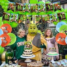 Check spelling or type a new query. Buy 44 Pcs Shrek Theme Birthday Party Decorations Party Supply Set For Kids With 1 Happy Birthday Banner Garland 25 Cupcake Toppers 18 Balloons For Party Decorations Online In Poland B094vpbcb2