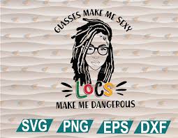Download Glasses And Locs Svg Png Eps Dxf Digital File Designbtf Com