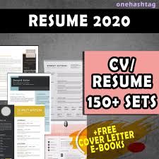 Format resume mestilah mengikut chronological resume functional resume combination resume. Cv Resume Template 2020 Design Terkini Shopee Malaysia