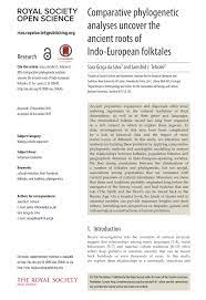 News, email and search are just the beginning. Pdf Comparative Phylogenetic Analyses Uncover The Ancient Roots Of Indo European Folktales