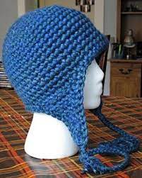 Free Crochet Basic Ear Flap Hat Pattern Crochet Crochet Hat Pattern Crochet Hats