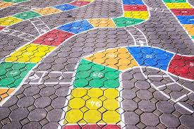 (it was easy on our square tile floor because the tile layout acted as a guideline for our course.) add numbers inside the squares. Hopscotch Game Everything You D Want To Know