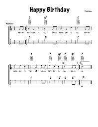 Living room decorating ideas uke tabs beginner. Easy Guitar Songs Happy Birthday Novocom Top