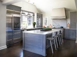 Revere pewter from the benjamin moore historical collection is the perimeter color of the kitchen. Cerused Oak Kitchen Cabinet Houzz