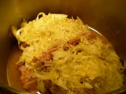 Add the chops back to the pan, atop the sauerkraut mixture. Paleo Recipe Pork Chops With Sauerkraut Pressure Cooker Recipes Pork Pressure Cooker Pork Pork Chops And Sauerkraut