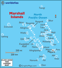 Marshall Islands Map Geography Of The Marshall Islands Map Of The Marshall Islands Worldatlas Com Majuro Marshall Islands Island