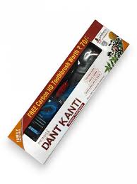 Dant Kanti Natural Toothpaste, Patanjali, 300 g + toothbrush