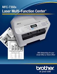 Software per partner di canale. Brother Mfc 7360n Datasheet Manualzz