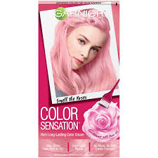 Garnier Color Sensation Hair Color Cream 9 20 Smell The Roses Light Pink 1 Kit Walmart Com In 2020 Garnier Color Sensation Pink Hair Dye Hair Color Cream