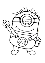 Minion coloring pages farm animal coloring pages truck coloring pages easy coloring pages cat coloring page coloring pages to print free printable coloring pages coloring pages for. Minions Coloring Pages Super Mario Minions Virman Syah Flickr