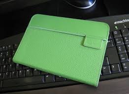 Genuine Amazon Kindle Keyboard 3 Lighted Leather Cover Case W Led Light Green Amazon Leather Cover Keyboard Case Case Cover
