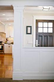 Treat the column itself as a work of art and showcase an ornate pattern or carving. Half Wall Column Remodel Shine Your Light