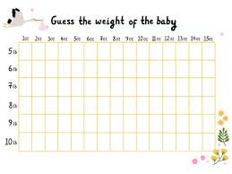You'll be asking the guests to examine the diapers and guess what kind of candy bar was put in each. Guess The Weight Of The Baby By Siobhan Jay On Dribbble