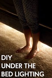 Diy Under The Bed Lighting A Little Craft In Your Day