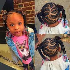 Get Inspired By These 10 Creative Braid Up Styles By Hairbyminklittle On Instagram Black Hair Information Lil Girl Hairstyles Hair Styles Kids Hairstyles