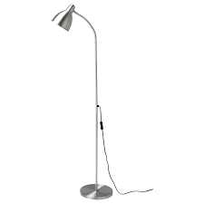 Lersta Floor Reading Lamp With Led Bulb Aluminum Ikea Reading Lamp Floor Ikea Floor Lamp Reading Lamp