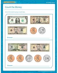 Count The Money Free Printable Money Worksheet For 4th Grade Money Worksheets Worksheets For Kids Kids Math Worksheets