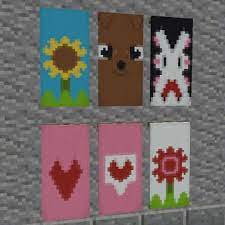 Millions of png images, png cliparts, silhouettes and icons are free download. Heart Banner Minecraft Recipe Minecraft Banner Designs Minecraft Banner Patterns Minecraft Banners