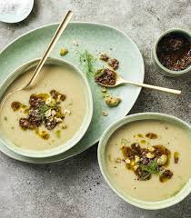 Fenchel Cashew Suppe Und Oliven Limetten Pesto Rezept Limetten Rezepte Cashew