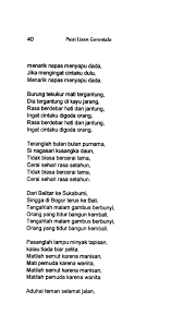 Bagaimana menulis puisi dan waktu membaca anda? Puisi Lisan Gorontalo Pdf Free Download