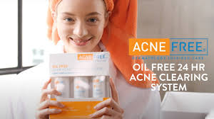 How To Use Oil Free 24 Hour Acne 3 Step Clearing System To Get Rid Of Acne Fast Acnefree Youtube