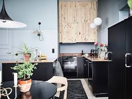 Bold Paint Choices Coco Lapine Design Scandinavian Interior Kitchen Kitchen Interior Tiny Living