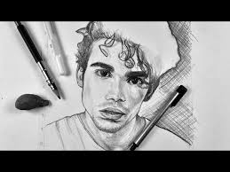 Drawing Cameron Boyce (time-lapse)