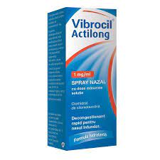 Check spelling or type a new query. Otc Medicamente FÄƒrÄƒ PrescripÈ›ie Vibrocil Actilong Spray Nazal Pentru Nas Infundat 10ml Gsk