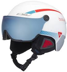 Bolle B Yond Visor Amber Blue Ski Snowboard Helmet L White