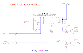 6283 Audio Amplifier Circuit