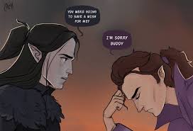 Vax, along with vex, was born in the humble village of byroden due to the union of a human woman named elaina and an elven man. Artagan Kills Vax