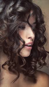 While making hairstyles for c. Woman Hairstyle Curly Hair 1242x2688 Iphone 11 Pro Xs Max Wallpaper Background Picture Image