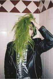 Remember a wig cap (sold separately) to hold in your own hair. Lime Green Hair Green Hair Hair Styles Hair