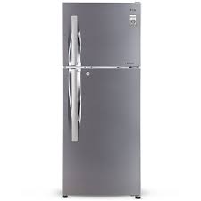 Why it's a top pick: Lg Shiny Steel No Frost Refrigerator 284 Liter