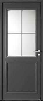 Porte d entrée vitrée aluminium. Langeais Portes D Entree Aluminium Bel M