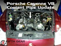 Try looking up parts(like the battery cables) for it.there first, the porsche cayenne can have two batteries. Porsche Cayenne V8 Coolant Pipe Update Fifth Gear Automotive Lewisville Argyle Auto Repair