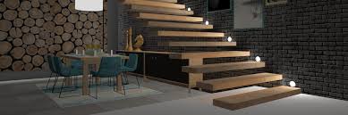 Perfect for decks, docks, patios, and embedding in concrete walkways or steps. Modern Intelligent Led Lighting On The Stairs Electrical Contracting News Ecn