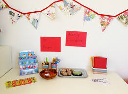 Frosted stickles add fluff to the hat and enamel dots add some punch to each snowflake. Our Play Space Christmas Card Making Station